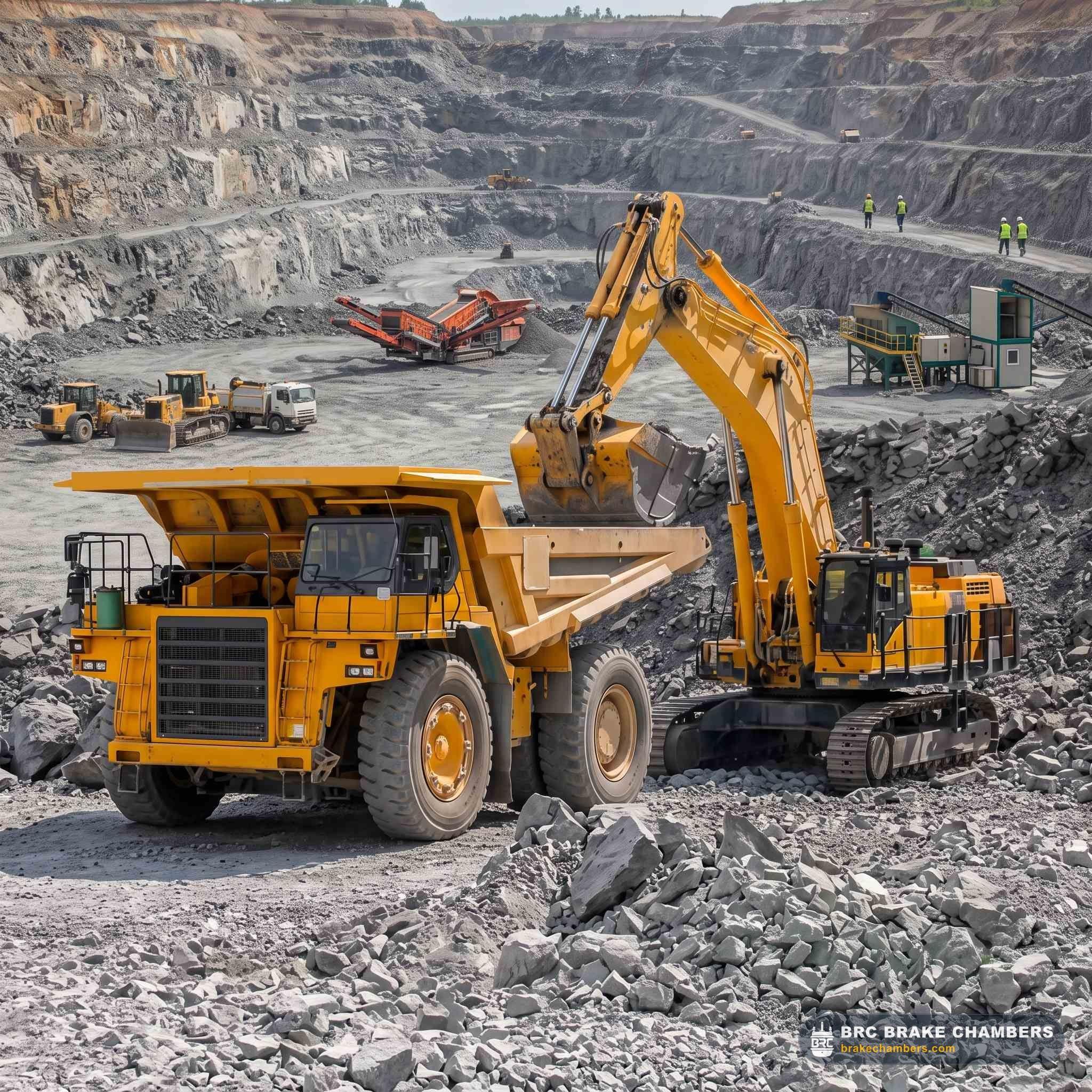 Brake Chambers for Mining, Construction & Agriculture