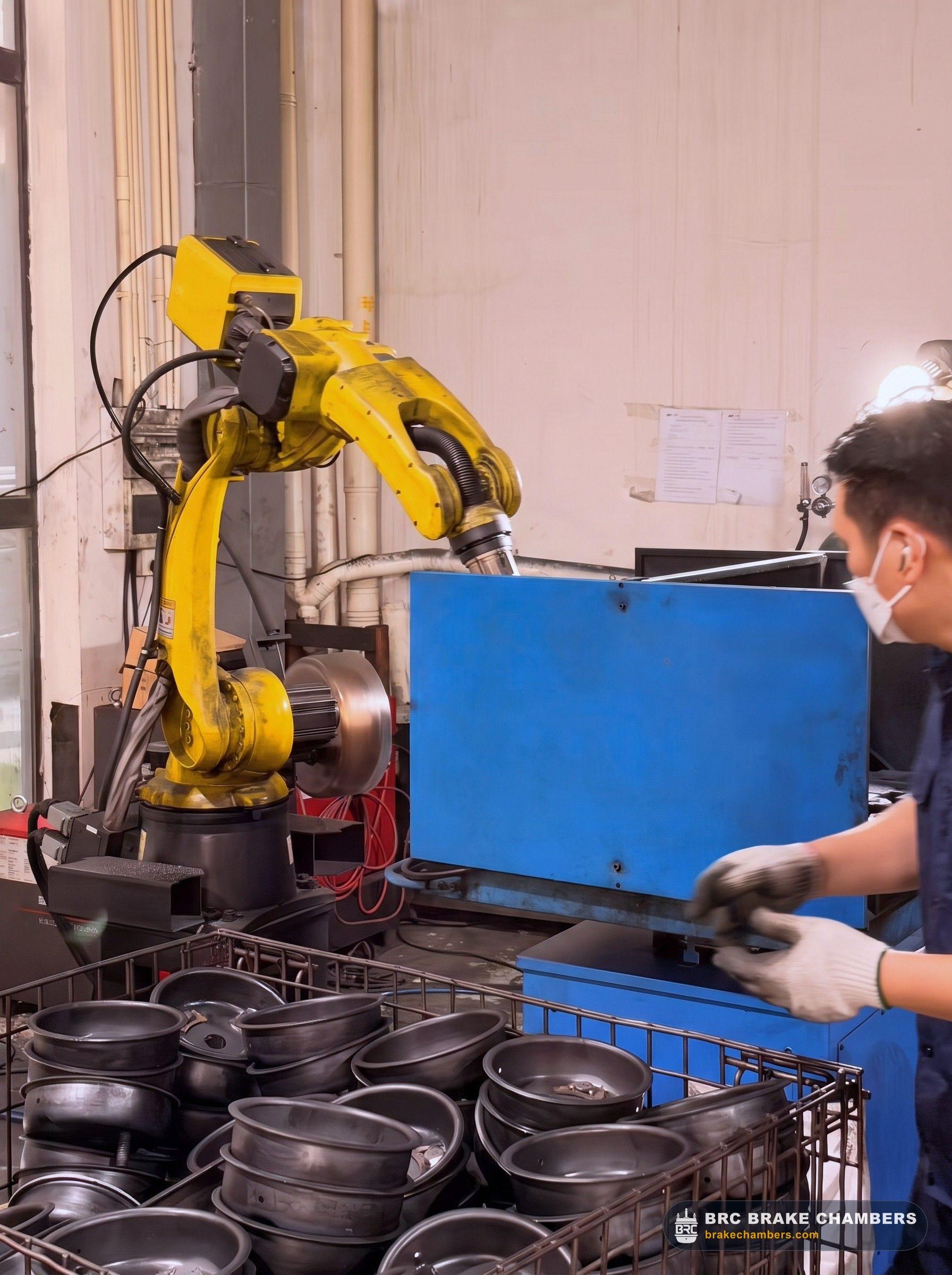 Robotic Welding of Brake Chamber Housings